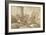 Farm Buildings by the Tiber-Claude Lorraine-Framed Giclee Print