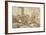 Farm Buildings by the Tiber-Claude Lorraine-Framed Giclee Print