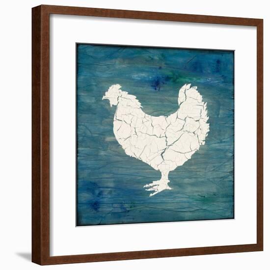Farm Chicken-LightBoxJournal-Framed Giclee Print