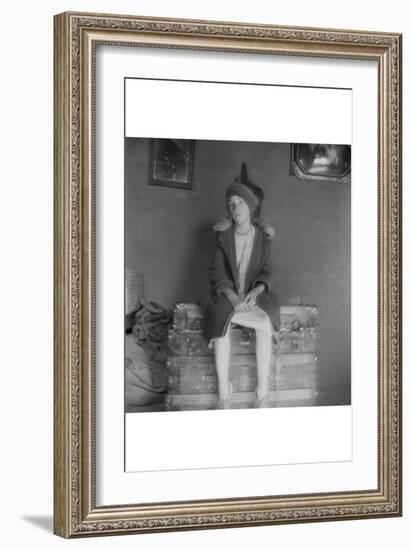 Farm Child-Dorothea Lange-Framed Art Print