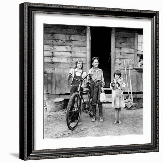 Farm Children, 1939-Dorothea Lange-Framed Giclee Print