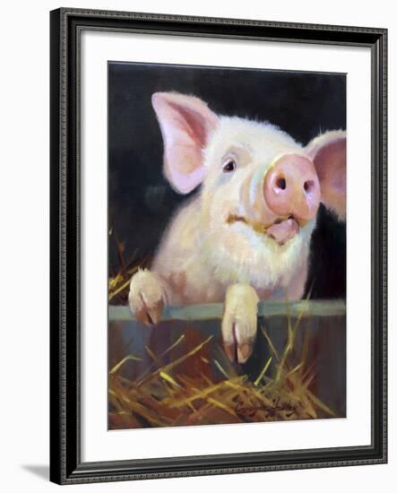 Farm Club II-Carolyne Hawley-Framed Art Print