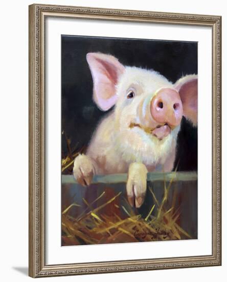 Farm Club II-Carolyne Hawley-Framed Art Print