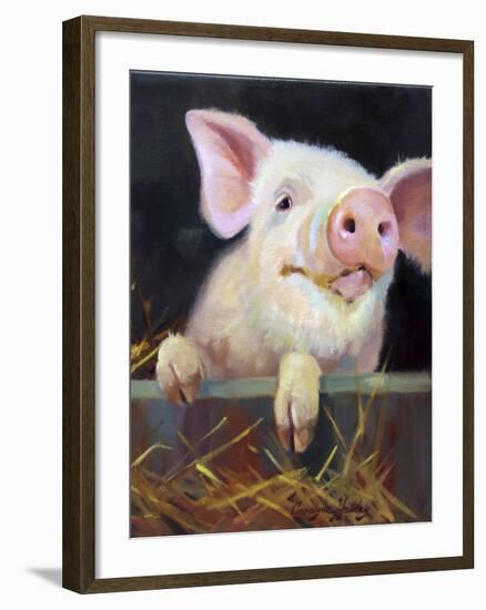 Farm Club II-Carolyne Hawley-Framed Art Print