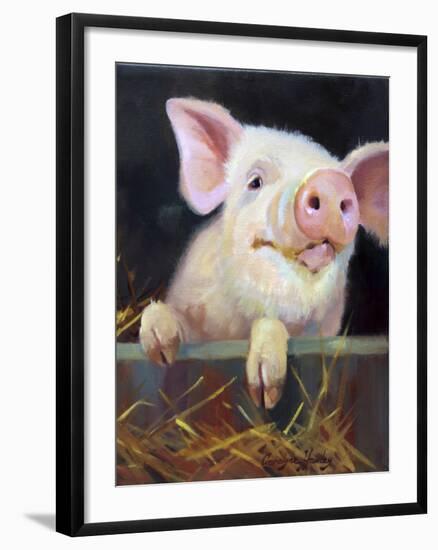 Farm Club II-Carolyne Hawley-Framed Art Print