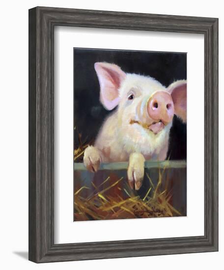 Farm Club II-Carolyne Hawley-Framed Art Print