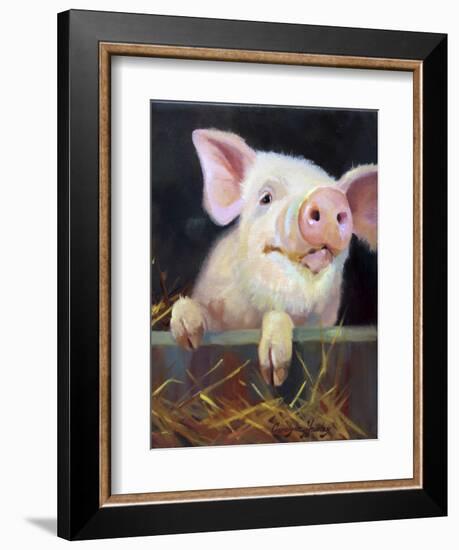 Farm Club II-Carolyne Hawley-Framed Art Print