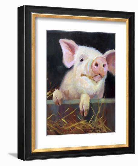 Farm Club II-Carolyne Hawley-Framed Art Print