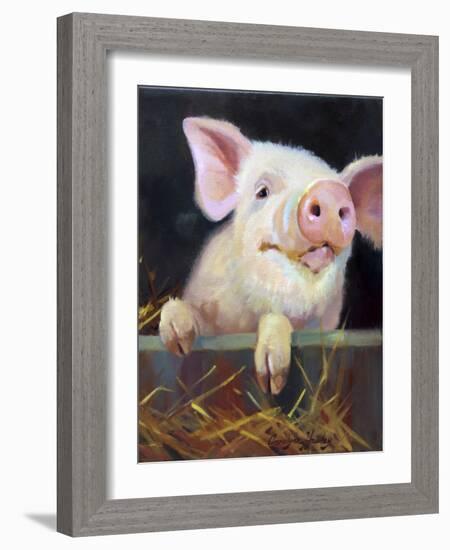 Farm Club II-Carolyne Hawley-Framed Art Print