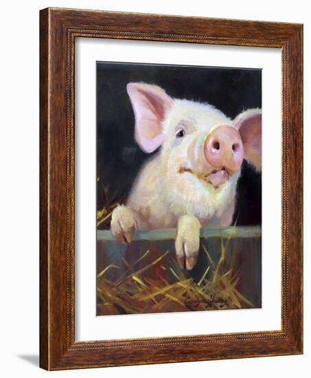 Farm Club II-Carolyne Hawley-Framed Art Print