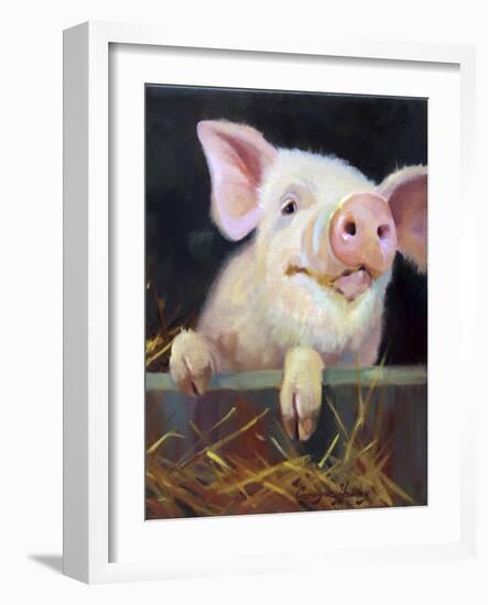 Farm Club II-Carolyne Hawley-Framed Art Print