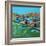 Farm Cornwall, 2021 (acrylic on board)-Paul Powis-Framed Giclee Print