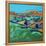 Farm Cornwall, 2021 (acrylic on board)-Paul Powis-Framed Premier Image Canvas