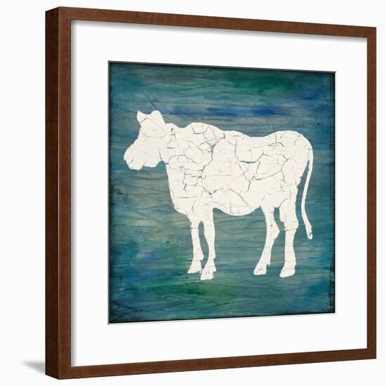 Farm Cow-LightBoxJournal-Framed Giclee Print