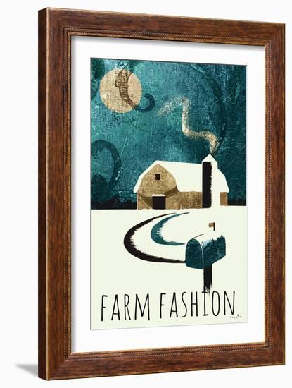Farm Fashion-Sophie 6-Framed Art Print