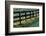 Farm fence at sunrise, Oldham County, Kentucky-Adam Jones-Framed Photographic Print