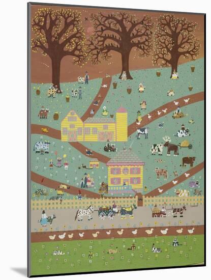 Farm Folks-David Sheskin-Mounted Giclee Print