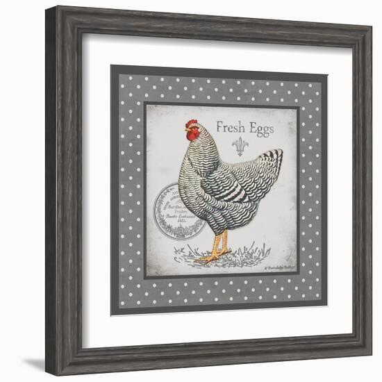 Farm Fresh Eggs II-Gwendolyn Babbitt-Framed Art Print