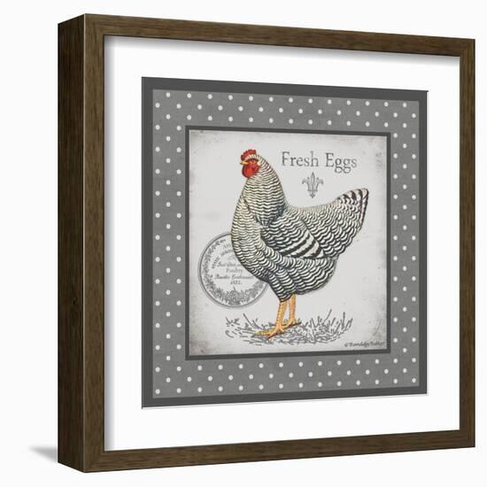 Farm Fresh Eggs II-Gwendolyn Babbitt-Framed Art Print