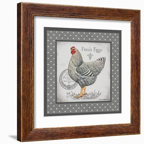 Farm Fresh Eggs II-Gwendolyn Babbitt-Framed Art Print