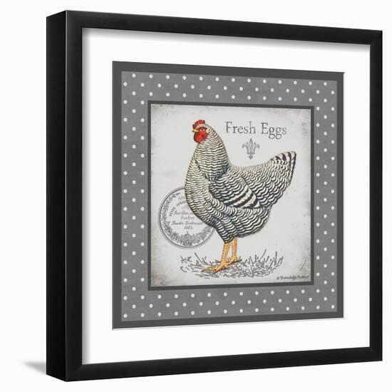 Farm Fresh Eggs II-Gwendolyn Babbitt-Framed Art Print