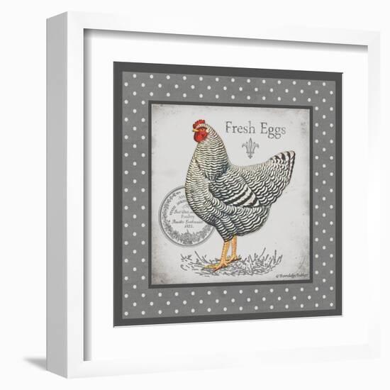 Farm Fresh Eggs II-Gwendolyn Babbitt-Framed Art Print