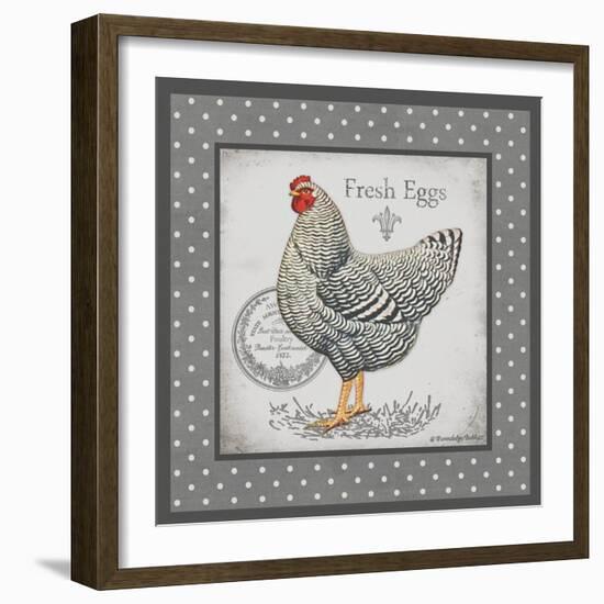 Farm Fresh Eggs II-Gwendolyn Babbitt-Framed Premium Giclee Print