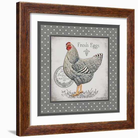 Farm Fresh Eggs II-Gwendolyn Babbitt-Framed Premium Giclee Print