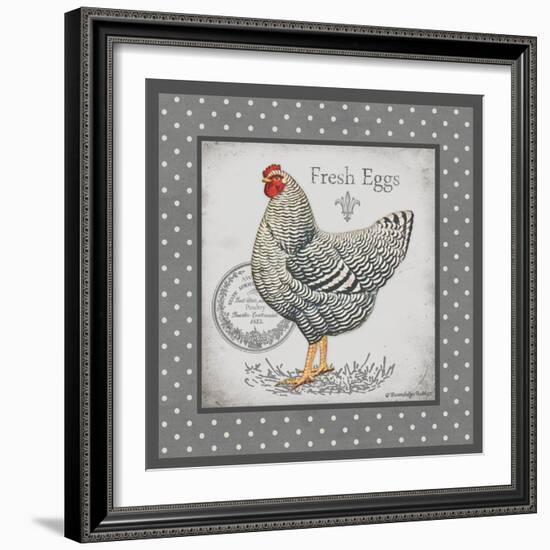 Farm Fresh Eggs II-Gwendolyn Babbitt-Framed Premium Giclee Print