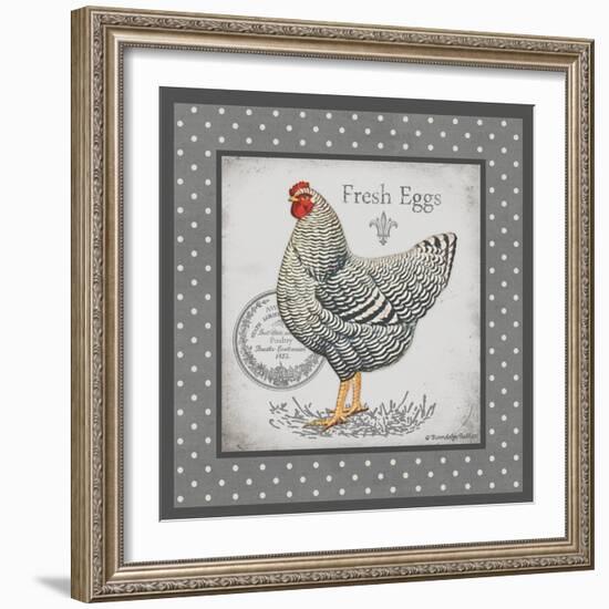 Farm Fresh Eggs II-Gwendolyn Babbitt-Framed Art Print