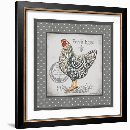 Farm Fresh Eggs II-Gwendolyn Babbitt-Framed Art Print