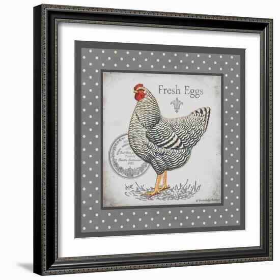 Farm Fresh Eggs II-Gwendolyn Babbitt-Framed Art Print