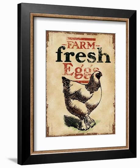 Farm Fresh Eggs-null-Framed Giclee Print