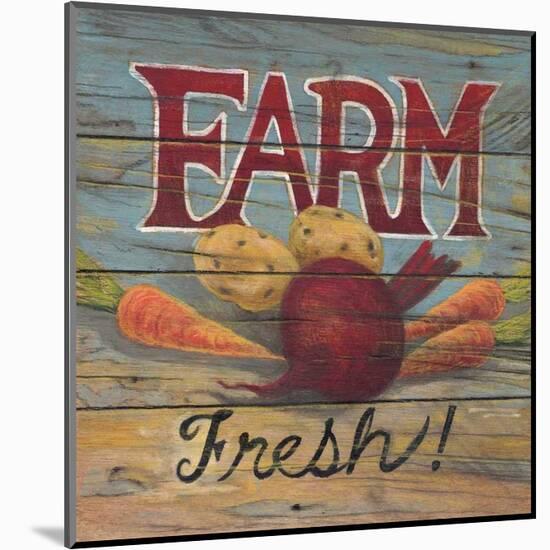 Farm Fresh I-Arnie Fisk-Mounted Art Print