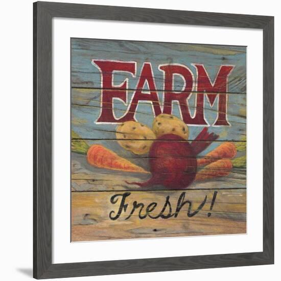 Farm Fresh I-Arnie Fisk-Framed Giclee Print