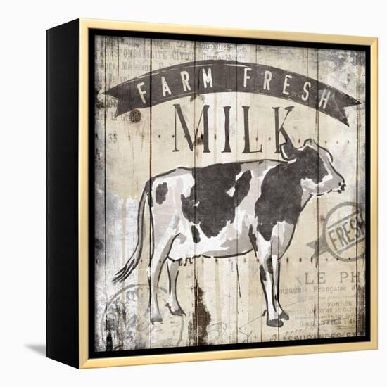 Farm Fresh Milk-OnRei-Framed Stretched Canvas