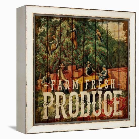 Farm Fresh Produce-null-Framed Premier Image Canvas