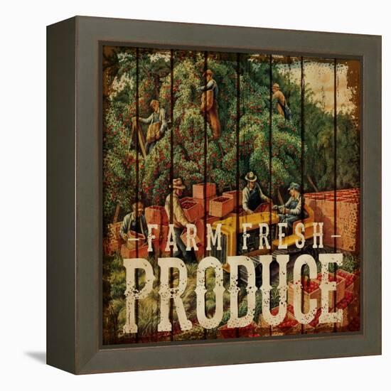 Farm Fresh Produce-null-Framed Premier Image Canvas