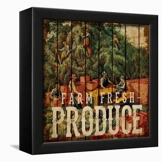 Farm Fresh Produce-null-Framed Premier Image Canvas