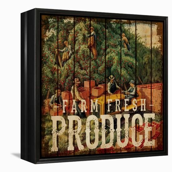 Farm Fresh Produce-null-Framed Premier Image Canvas