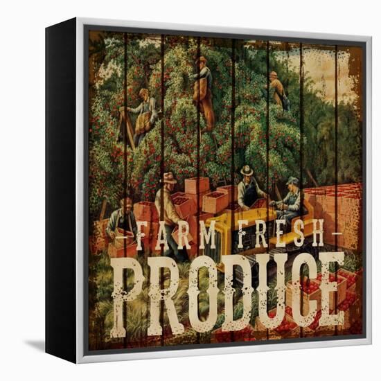 Farm Fresh Produce-null-Framed Premier Image Canvas