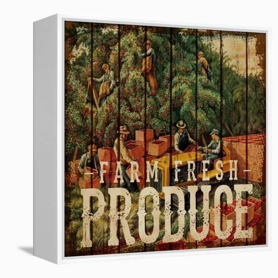 Farm Fresh Produce-null-Framed Premier Image Canvas