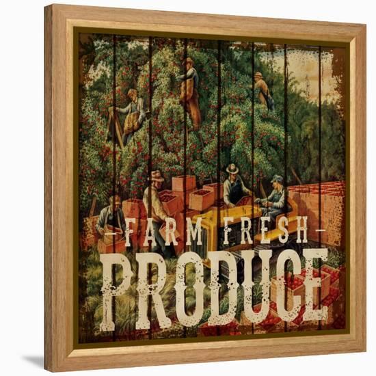 Farm Fresh Produce-Jackson Nesbitt-Framed Premier Image Canvas