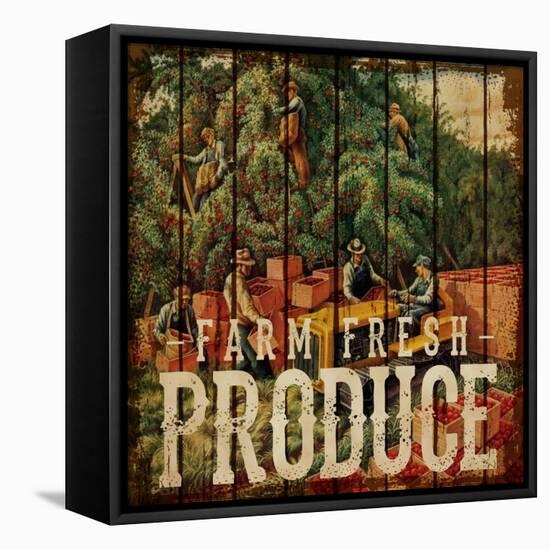 Farm Fresh Produce-Jackson Nesbitt-Framed Premier Image Canvas