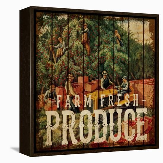 Farm Fresh Produce-Jackson Nesbitt-Framed Premier Image Canvas