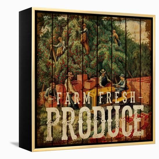 Farm Fresh Produce-Jackson Nesbitt-Framed Premier Image Canvas