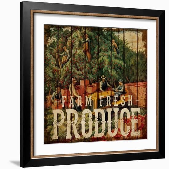 Farm Fresh Produce-Jackson Nesbitt-Framed Giclee Print