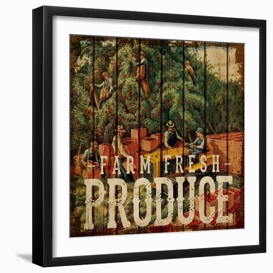 Farm Fresh Produce-Jackson Nesbitt-Framed Giclee Print