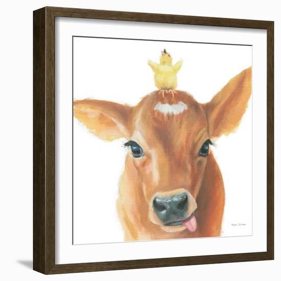 Farm Friends III-Myles Sullivan-Framed Art Print