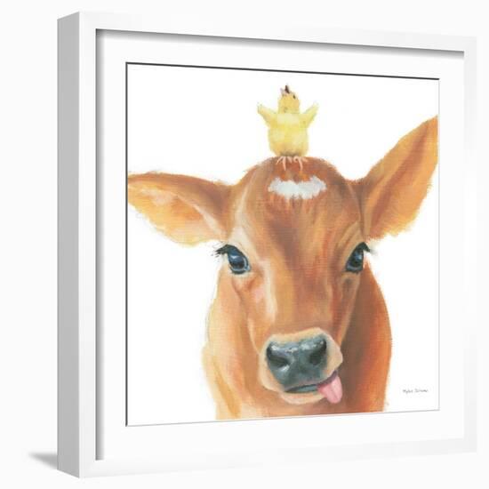 Farm Friends III-Myles Sullivan-Framed Art Print